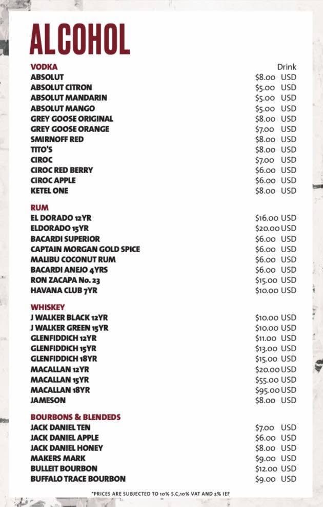 Hard Rock Cafe Menu-15