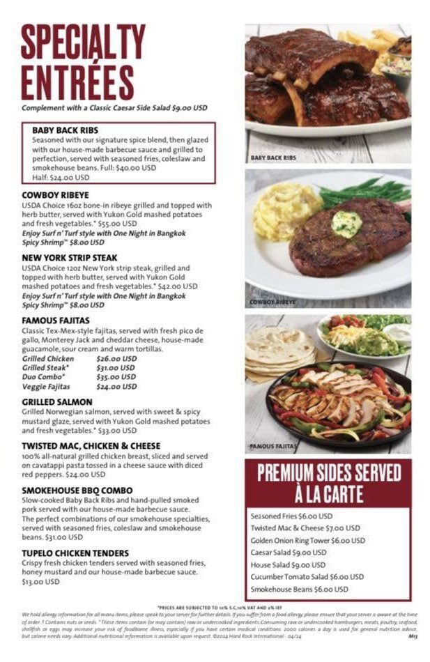 Hard Rock Cafe Menu-2