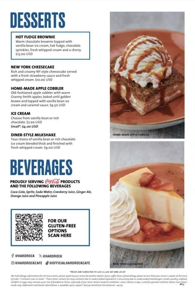 Hard Rock Cafe Menu-5