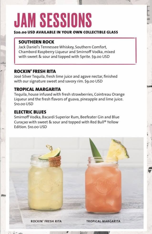 Hard Rock Cafe Menu-9