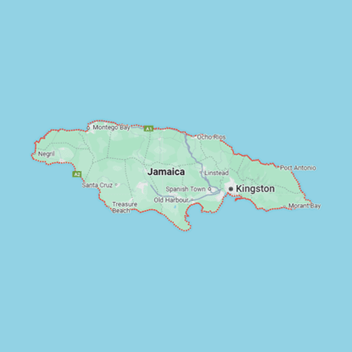 Map of A1, St. Bran's Burg, Jamaica