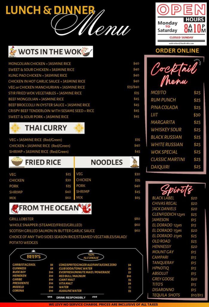 Wok Nation Multicuisine & Bar-menu-1