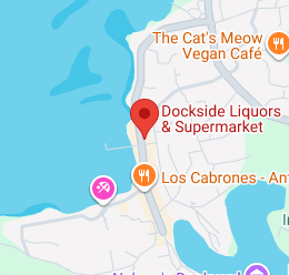 Map of Dockyard Drive, Antigua