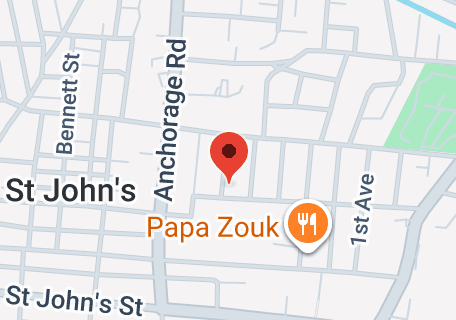 Map of Doctor Rosa Lee Drive, St John's, Antigua & Barbuda