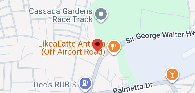 Map of 45HQ+82R, Sir George Walter Hwy, Cassada Gardens, Antigua & Barbuda