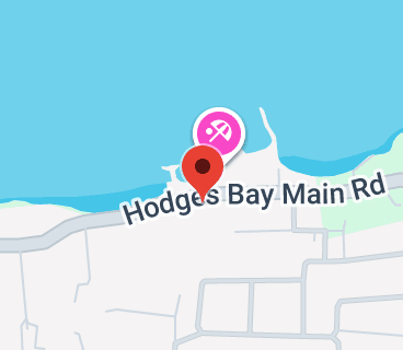 Map of Hodges Bay Main Road, Antigua & Barbuda
