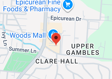 Map of Woods Mall, Antigua & Barbuda
