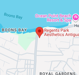 Map of Bay Gardens, Hodges Bay, Antigua & Barbuda