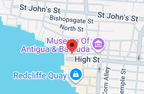 Map of 45C3+PMW, High St, St John's, Antigua & Barbuda