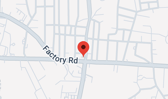 Map of St. Johnston’s Village. Corner of Factory and, American Road, St John's, Antigua & Barbuda