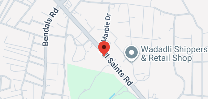 Map of All Saints Rd, St John's, Antigua & Barbuda