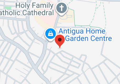Map of 4576+HV2, St John's, Antigua, and Barbuda, Antigua & Barbuda