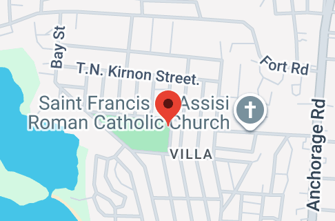Map of 45 Central Street, Villa Area, St John's, Antigua & Barbuda