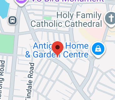 Map of 4575+QCQ, All Saints Rd, St John's, Antigua & Barbuda