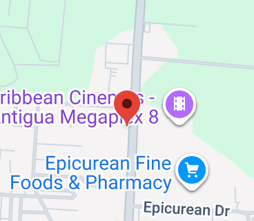 Map of Hills Park, Building 1, Unit 3, Friars Hill Road, St John's, Antigua & Barbuda