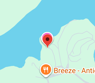 Map of Freetown Village, Saint Philips, Antigua