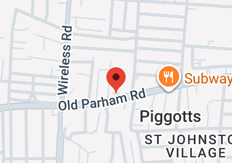 Map of 45FF+VP5, Piggotts, Antigua & Barbuda