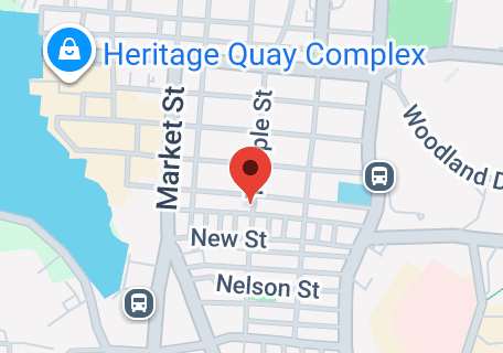 Map of Temple St, St John's, Antigua & Barbuda