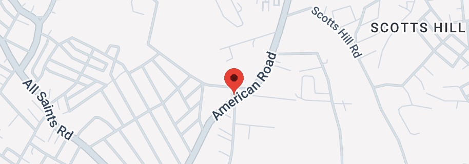 Map of 4569+HJ9, American Road, St John's, Antigua & Barbuda