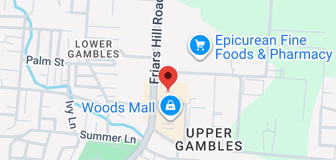 Map of Village Walk Shopping Centre, Friars Hill Road, St John's, Antigua & Barbuda