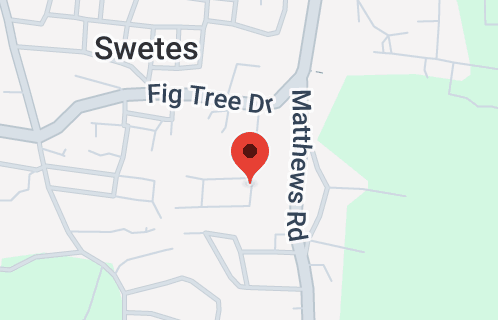 Map of Swetes Village, St. Pauls, Antigua & Barbuda