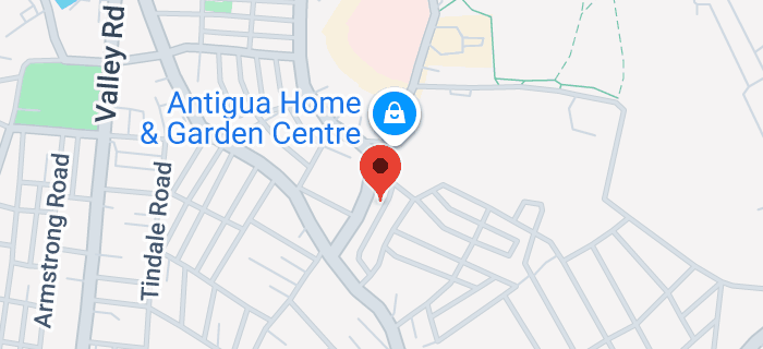 Map of Fiennes Street, Ottos, St John's, Antigua & Barbuda
