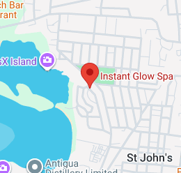 Map of Paradise Cove Villa Area St John's, Parish, Antigua & Barbuda
