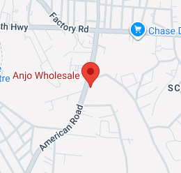 Map of American Road, St. John's, Antigua