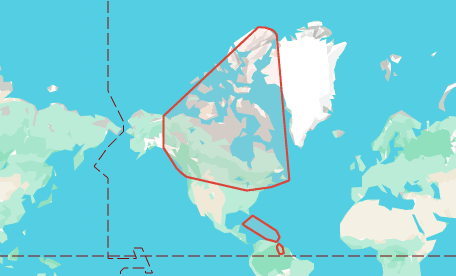 Map of St. John's, Antigua