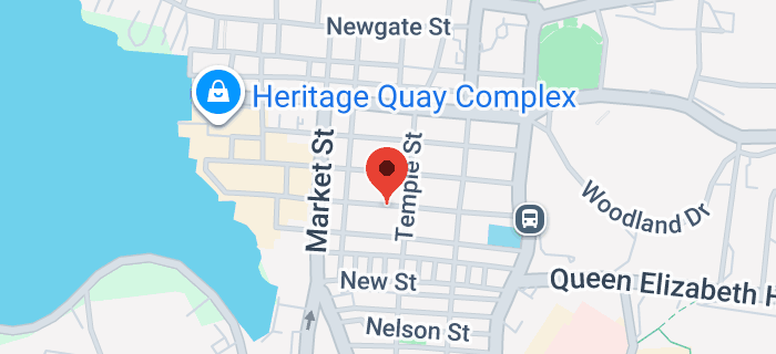 Map of Dr. Rolston Barthley House, 42, Nevis St, St John's, Antigua & Barbuda