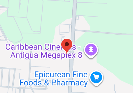 Map of 45P6+4XR, Friars Hill Road, St John's, Antigua & Barbuda