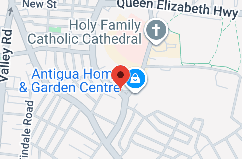 Map of Camacho Avenue, Antigua & Barbuda