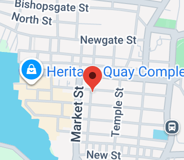 Map of Corn Alley, St John's, Antigua & Barbuda