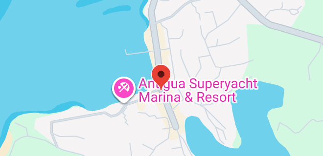 Map of Dockyard Drive, Antigua & Barbuda