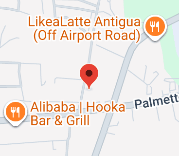 Map of 45GP+MCR, Cassada Gardens, Antigua & Barbuda