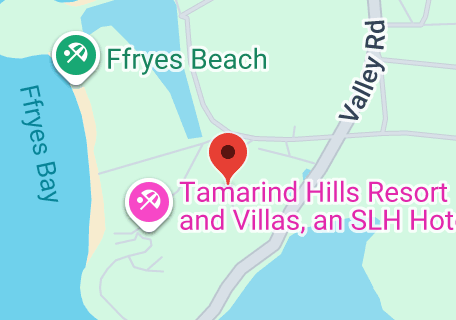 Map of Ffryes Estate, Antigua & Barbuda