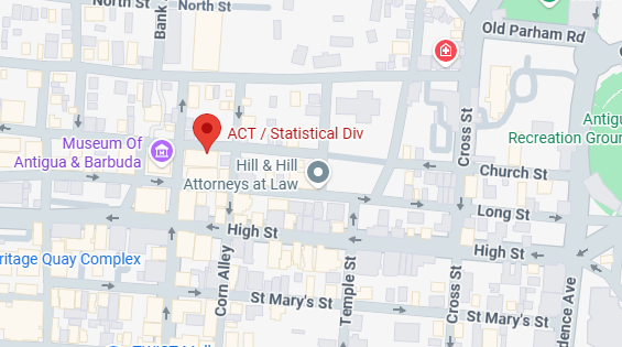 Map of 45C4+VJW, Valley Rd, St John's, Antigua & Barbuda