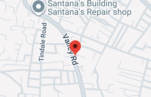 Map of Valley Road, St. John's Antigua