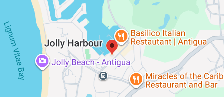 Map of 3478+WGF, Jolly Harbour, Antigua & Barbuda