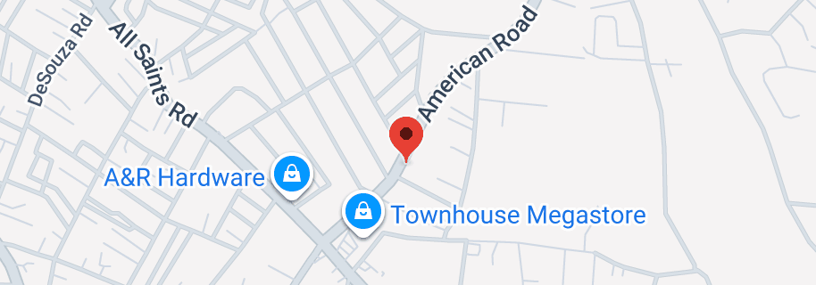 Map of American Road, 1268 Saint John's, Antigua, Antigua & Barbuda