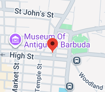 Map of 45C5+MH2, Long St, St John's, Antigua & Barbuda
