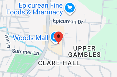 Map of Woods Mall, Unit #15, St John's, Antigua & Barbuda