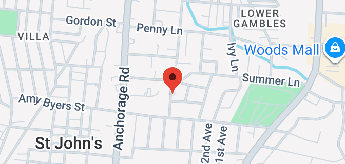 Map of 45H5+M2G, Pointseter & Summer Lane, Lower Gambles, St. John's Antigua