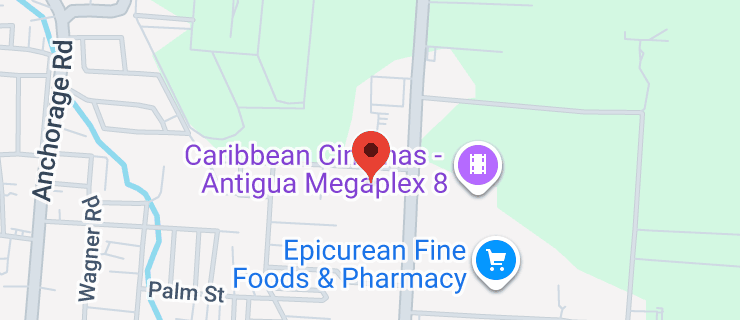 Map of 45P7+25W, St John's, Antigua & Barbuda