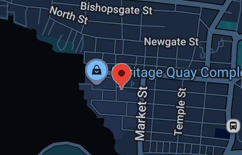 Map of 45C4+84J, St Mary's St, St John's, Antigua & Barbuda