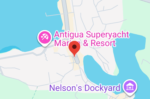 Map of Dockyard Drive, English Harbour, Saint Paul's, Antigua & Barbuda