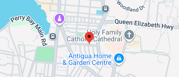 Map of 4585+FGJ, St John's, Antigua & Barbuda