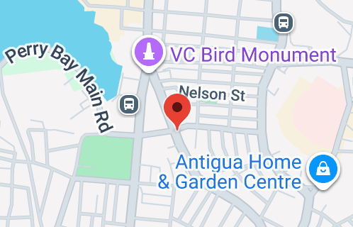 Map of 4584+FQ9, All Saints Rd, St John's, Antigua & Barbuda