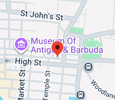 Map of 36, Long St, St John's, Antigua & Barbuda