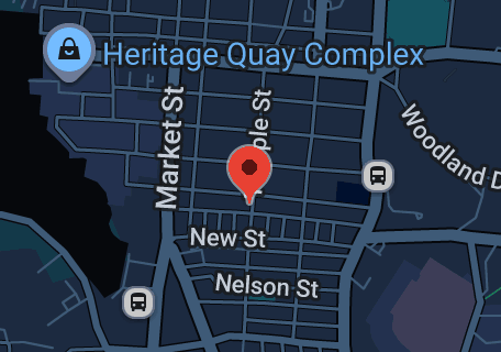 Map of Temple St, St John's, Antigua & Barbuda